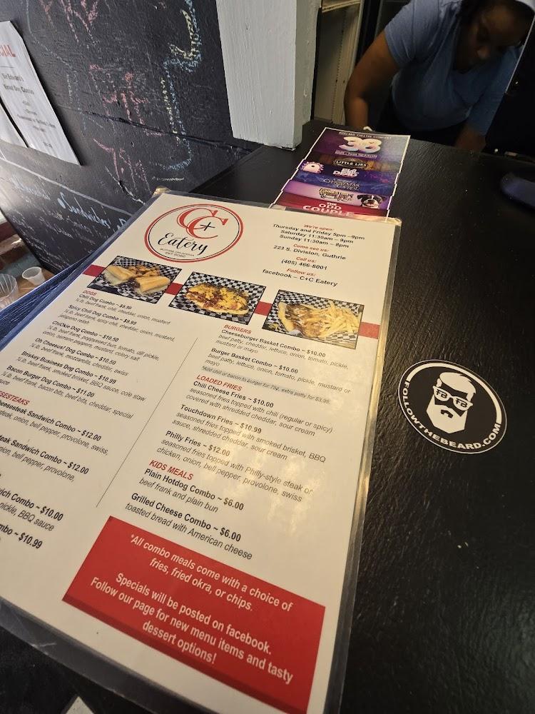 C+C Eatery Menu image 3